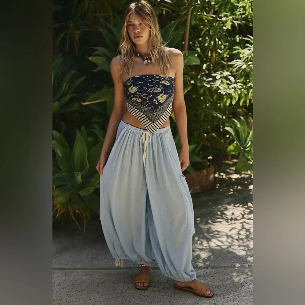 NWT Free People Free-est Misty Bay Pant - Picture 1 of 9